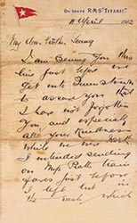 Letter from the Titanic