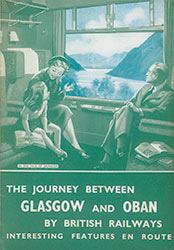 Oban to Glasgow poster